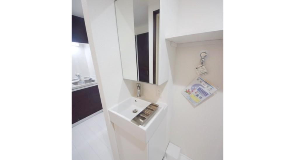 グランクオール竹ノ塚の独立洗面台