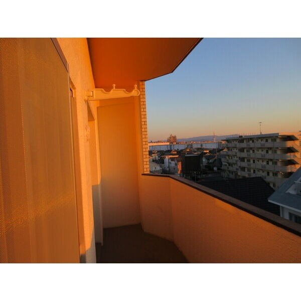 野添マンションひろみのバルコニー