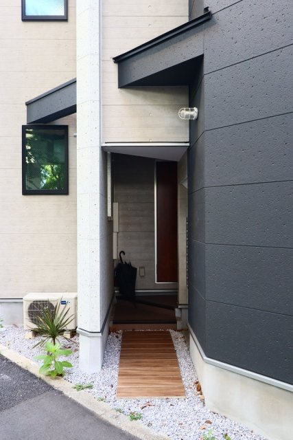 レゼントのエントランス