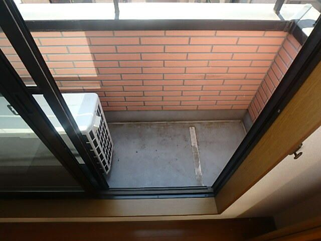 清静ハイムのバルコニー