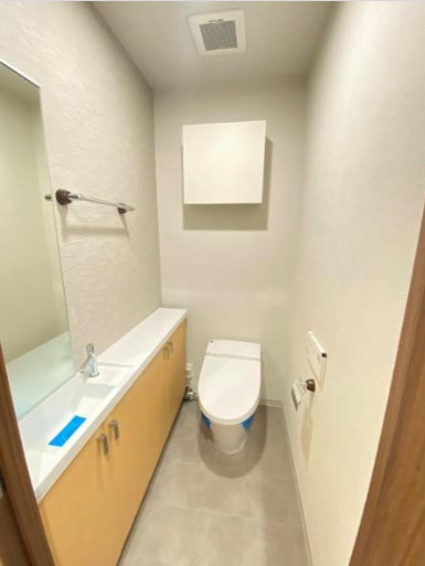 カノンパレス　最上階　礼金0　セキュリティ完備　のトイレ