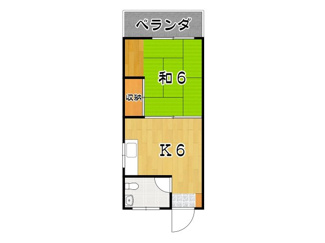 【間取り】 | ハイツアイランド