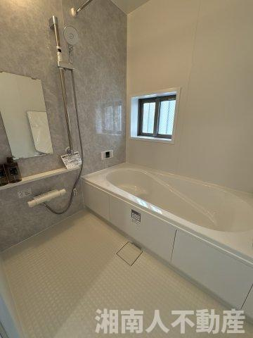 茅ヶ崎市香川7丁目　新築戸建　全3棟　の浴室|お風呂で日々の疲れを落としましょう