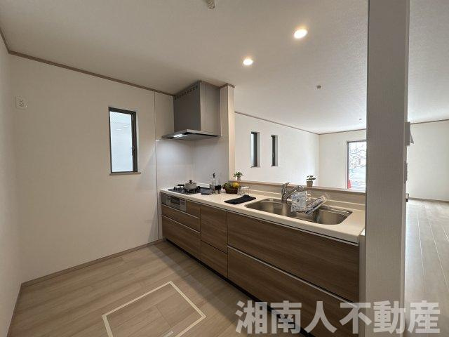 茅ヶ崎市香川7丁目　新築戸建　全3棟　のキッチン|キッチンです