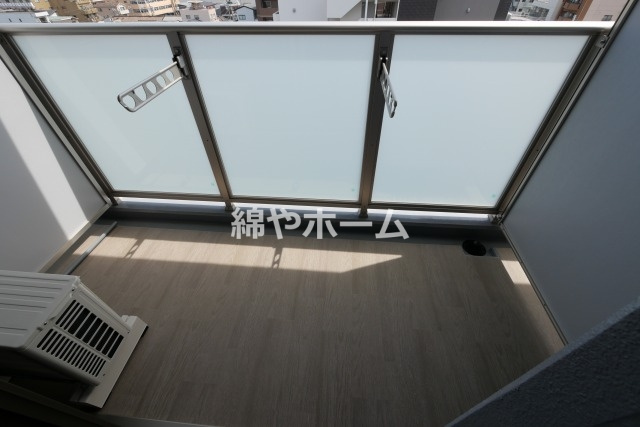 ソルテラスOSAKA MID EAST クレアストのバルコニー|陽当たり良好なバルコニーです