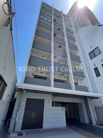 ファーストフィオーレ梅田イーストの外観|外観は落ち着いています