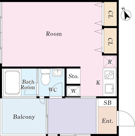 【間取り】 | STUDIO D'ART, YOYOGI