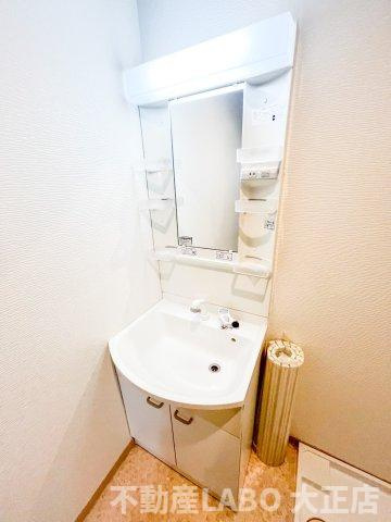 COCOハウスの洗面所