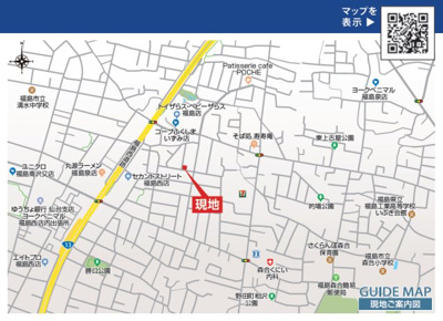 【地図】 | Blooming　Garden　森合蒲原　１号棟 | ★内覧予約で新米2kg★