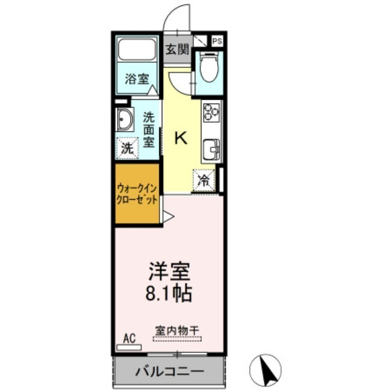 スカイハウス（羽根町）の間取り