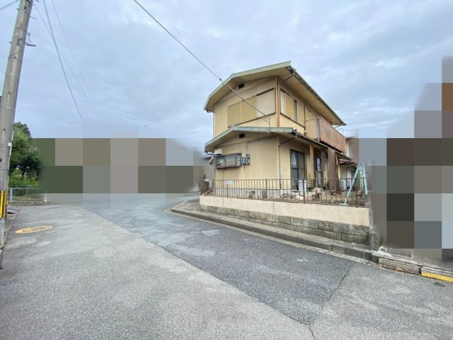 明石市大久保町大窪　売土地の前面道路含む現地写真