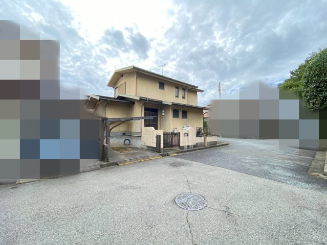 明石市大久保町大窪　売土地の前面道路含む現地写真