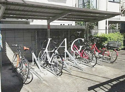 【その他共用部分】 | ステップス | 駐輪場です。