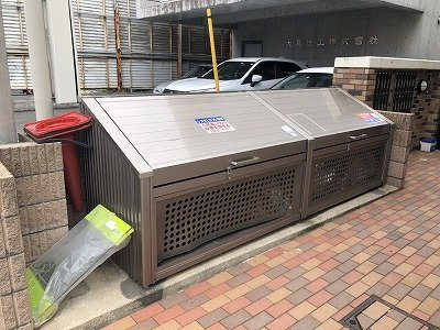 レオパレスオゥルのその他|ゴミ集積所