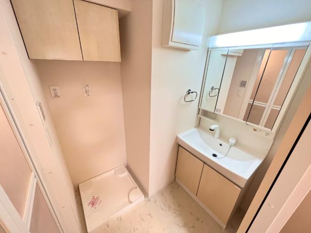 ラピスラズリの洗面所|洗面スペース