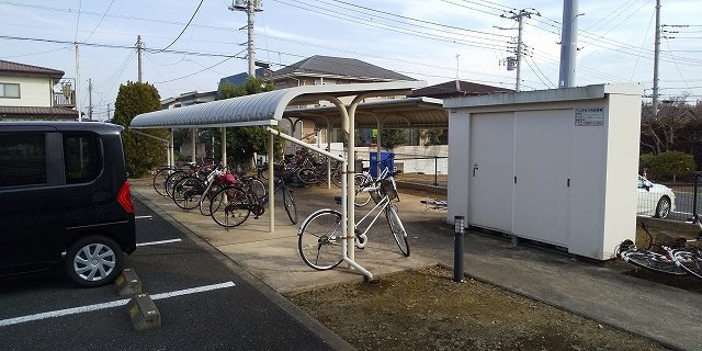 レオパレス三咲のその他|駐輪場完備