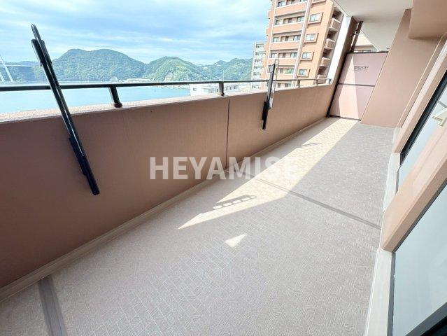 アプローズ長崎南ベイサイドヒルズ壱番館のバルコニー