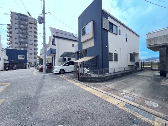 西野7丁目の前面道路含む現地写真