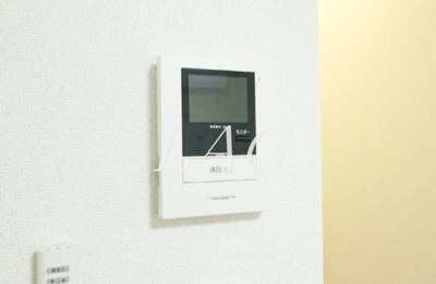 【セキュリティ】 | ファブール千川 | モニター付きインターホンです。