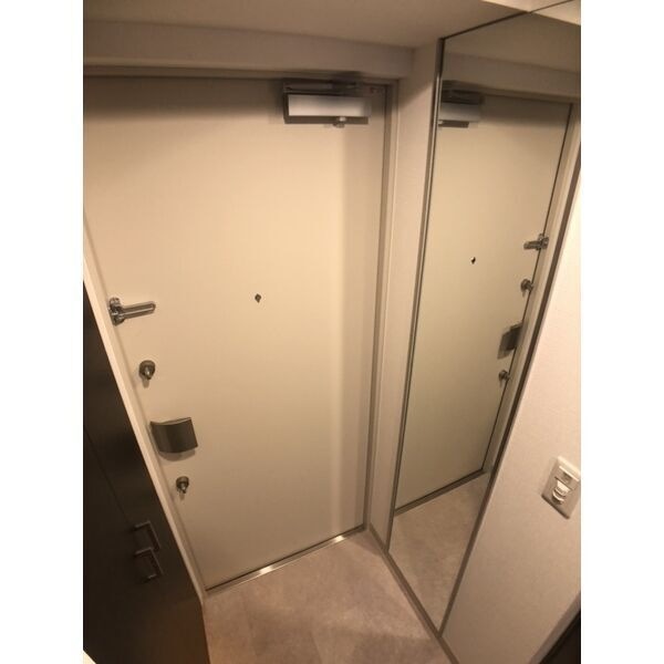 エステムコート名古屋サウスネクストの玄関|落ち着いた玄関です