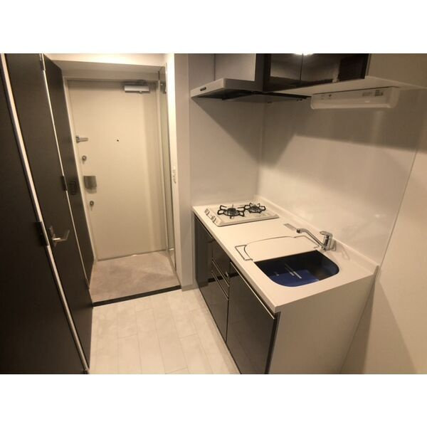 エステムコート名古屋サウスネクストのキッチン|コンパクトなキッチンで掃除もラクラク