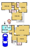 高槻市宮野町　中古戸建の画像