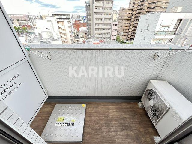 マリス京橋ＷＩＮＧのバルコニー