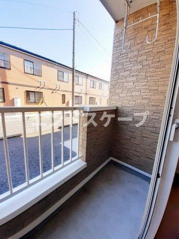 メゾンリファインＳⅡのバルコニー|高崎、前橋のお部屋探しはエンドスケープまで！お客様の理想お聞かせ下さい♪