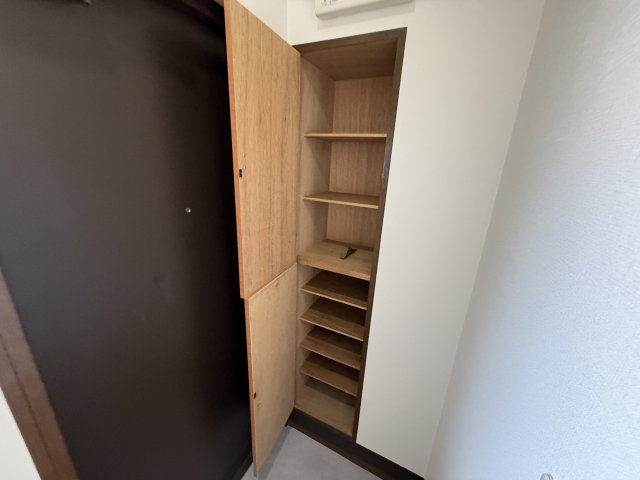 技建ハイツの収納