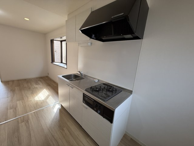 技建ハイツのキッチン