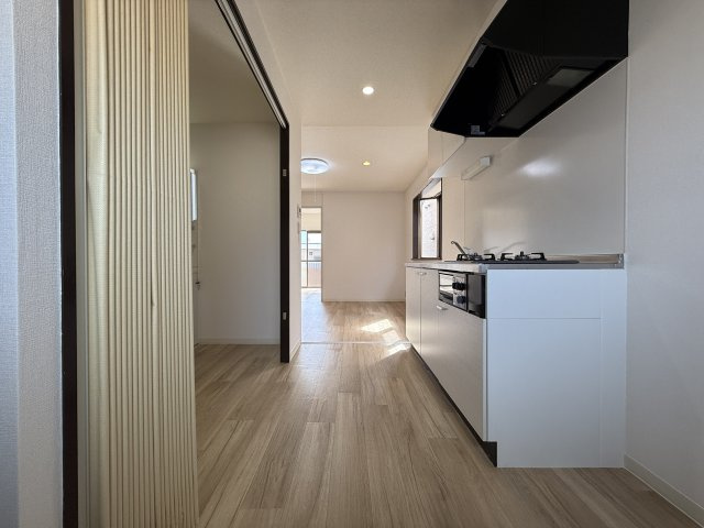 技建ハイツの居間・リビング