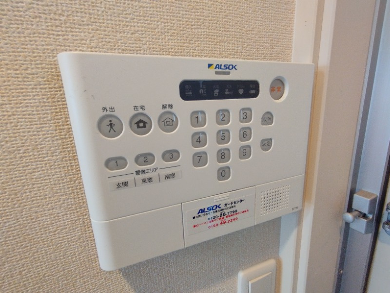 サンレストＢ棟のセキュリティ