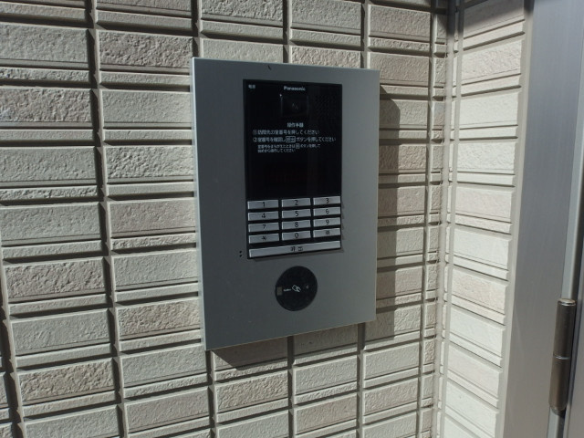 サンレストＢ棟のセキュリティ