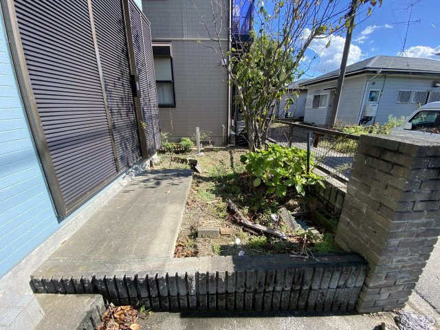 茂原市南吉田貸家の庭