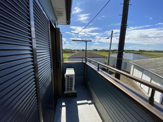 茂原市南吉田貸家のバルコニー