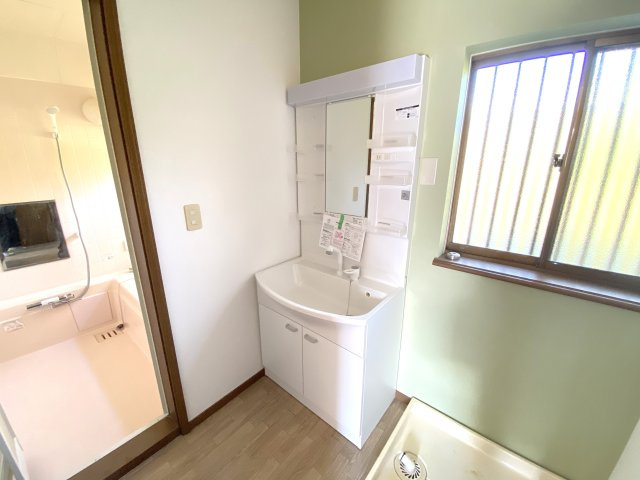 茂原市南吉田貸家の独立洗面台