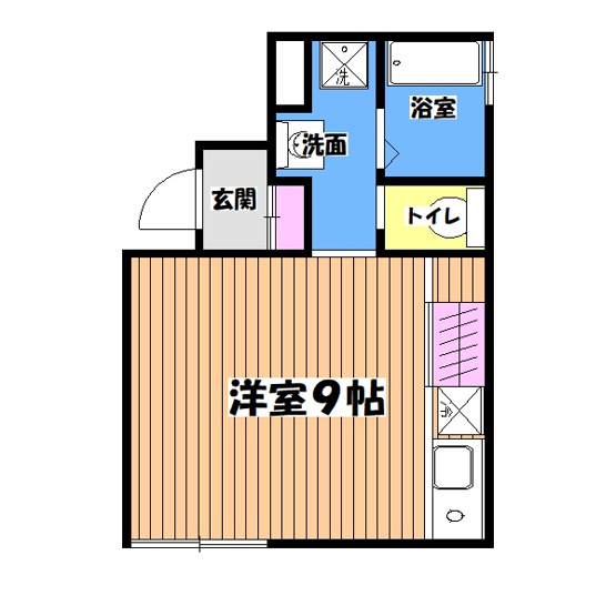 【間取り】 | リシェス橋本Ｃ