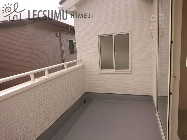姫路市広畑区早瀬町3期／全2棟のバルコニー|同社施工例