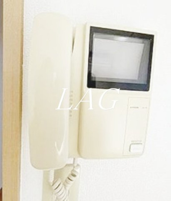 【セキュリティ】 | ビルネ雪ヶ坂 | モニター付きインターフォンです。