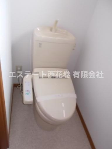 アヴニール(長屋)のトイレ|洗浄機能付き暖房便座