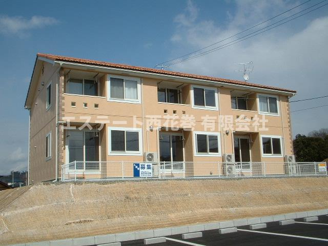 アヴニール(長屋)の外観