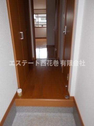 アヴニール(長屋)の玄関