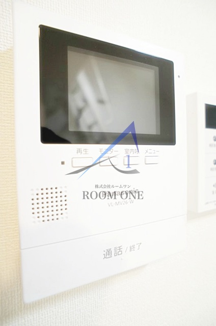 La Luce西横浜のセキュリティ|モニター付きインターホンです。