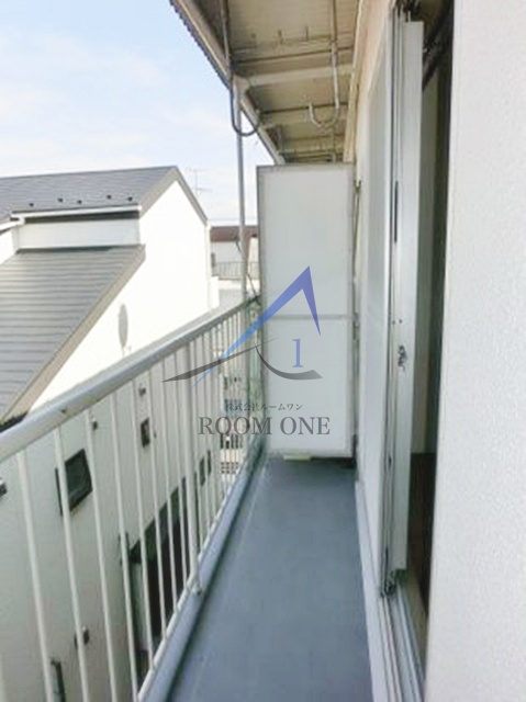 富士ハイツのバルコニー|バルコニーです。