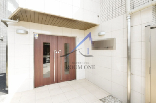 スカイコートパレス溝の口のエントランス|エントランスです。