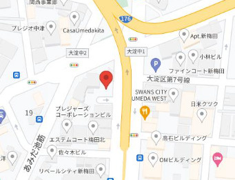 エスリードレジデンス梅田マークスの地図