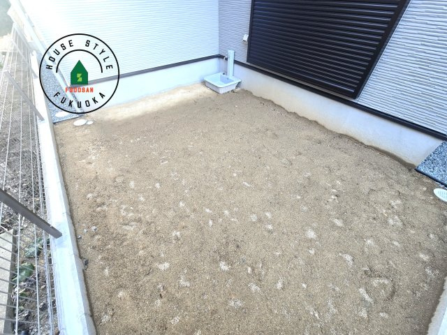 福岡市東区八田3丁目第11-2棟（2号棟）　の庭|お庭で自由な時間を過ごせます。