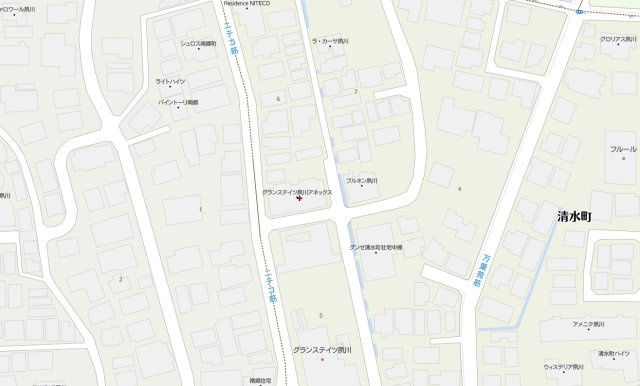 グランステイツ夙川アネックスの地図
