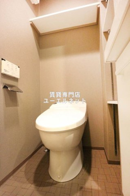 【トイレ】 | ミュプレ江坂 | 清潔で快適なトイレ空間♪