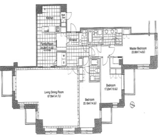 【間取り】 | 青山第一マンションズ